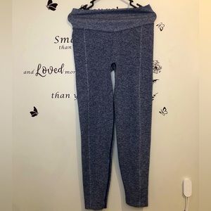 Pink workout leggings navy blue